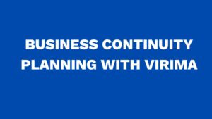 Business continuity planning with Virima